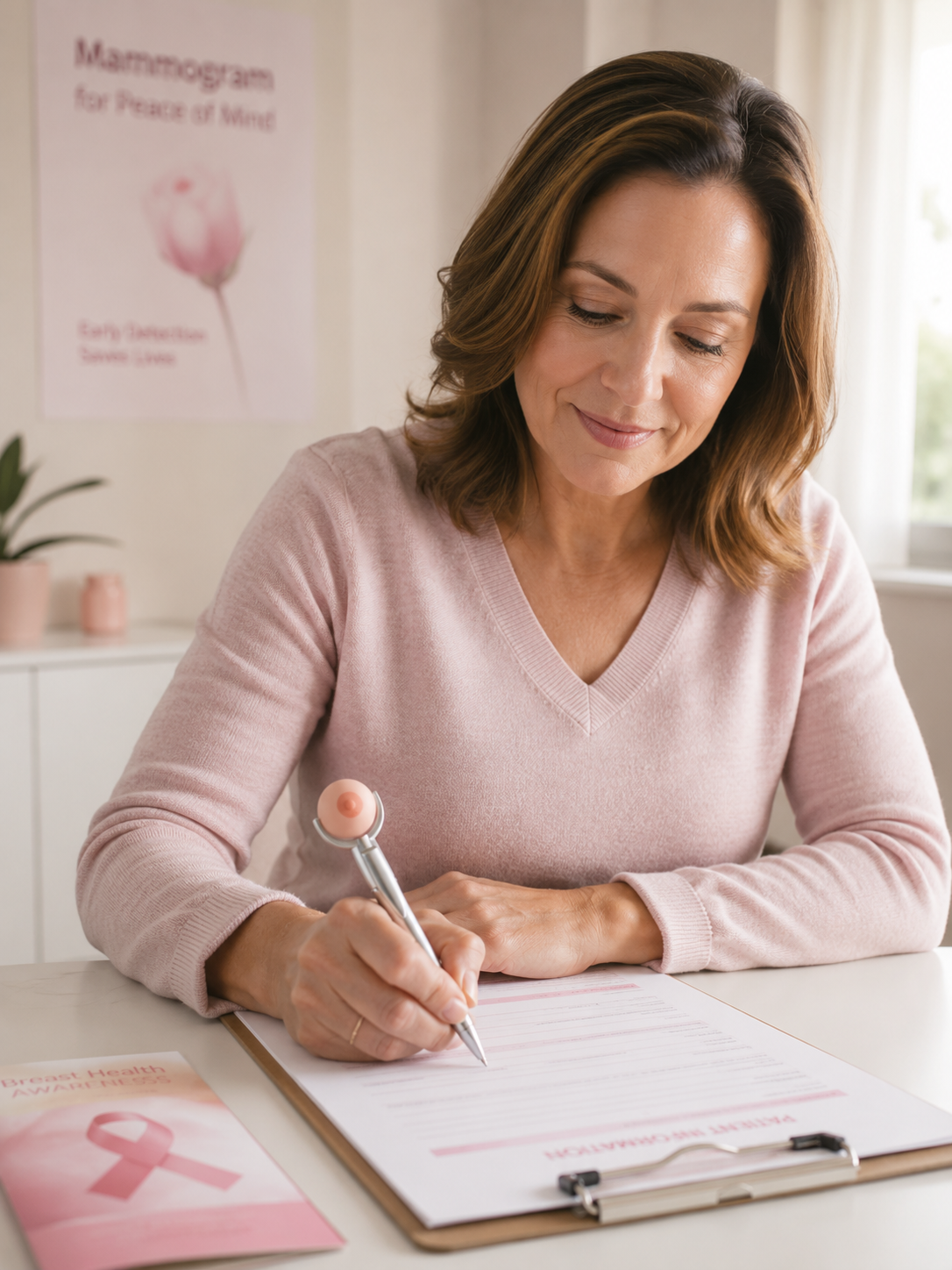 Breast Squeeze Top Pen