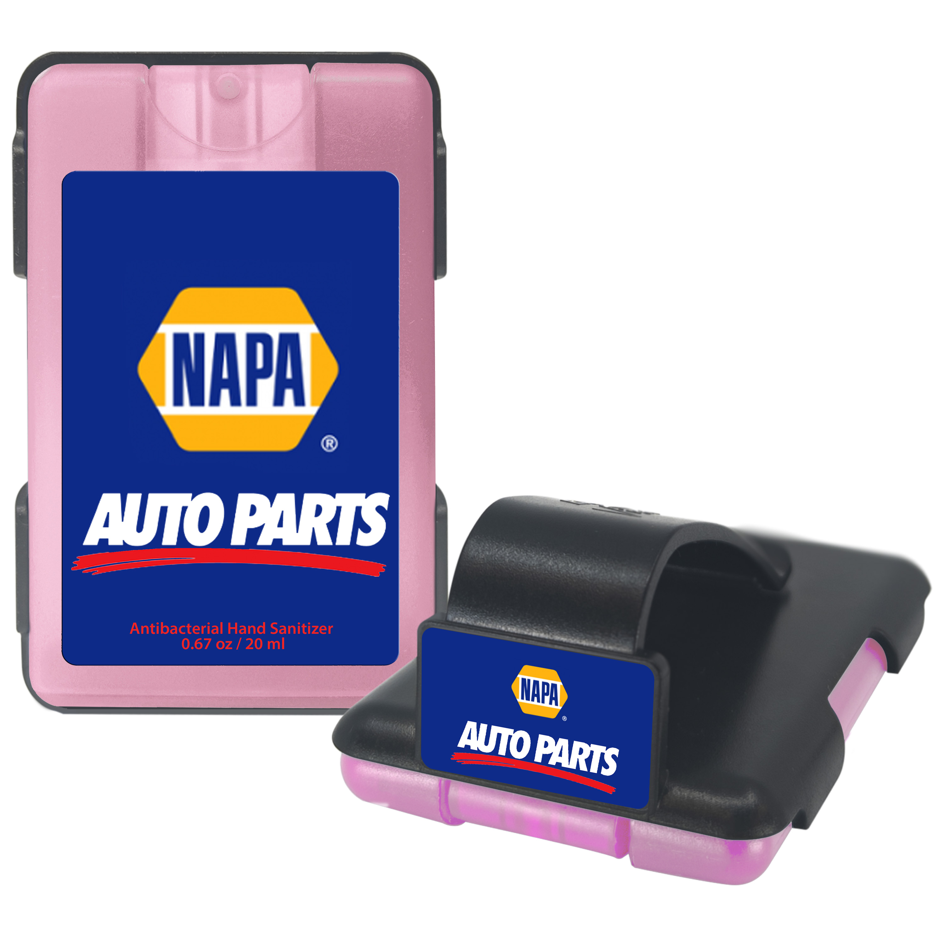 Easy Reach With Credit Card Sanitizer