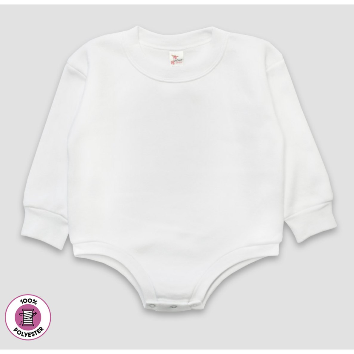 Baby Long Sleeve Fleece Bubble Romper