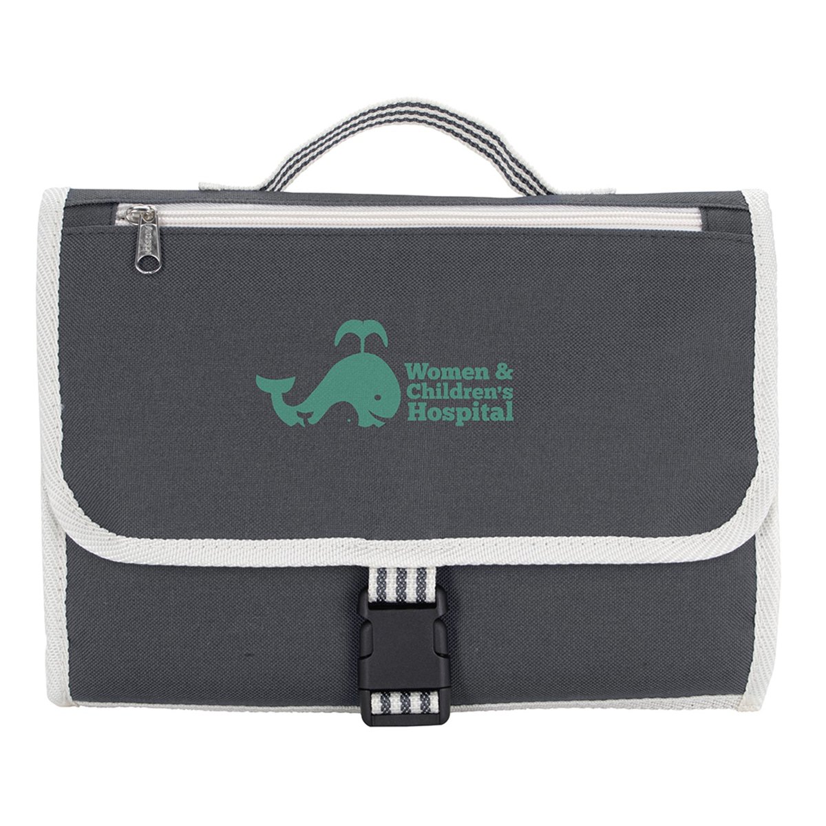 Atchison® Stripe Diaper Changing Travel Pouch/Mat